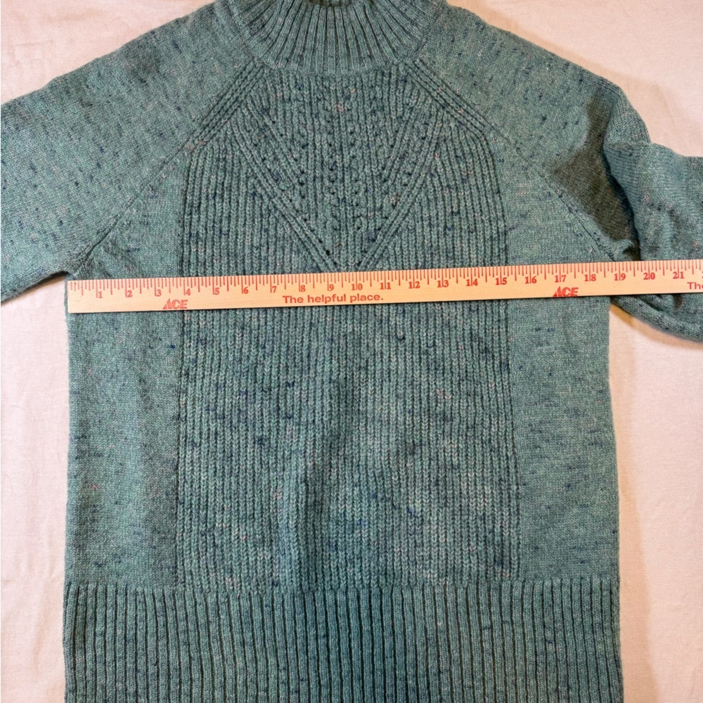LC Lauren Conrad Teal Turtleneck Sweater - Picture 5 of 8
